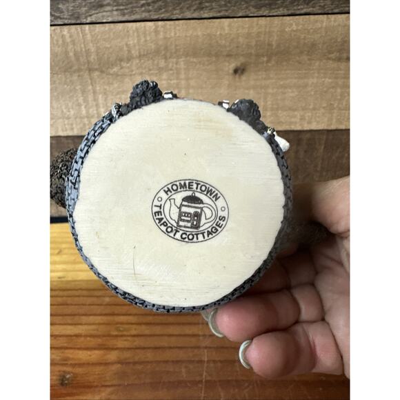 Hometown Teapot Cottages Gingerbread Christmas Miniature Village - Picture 7 of 7